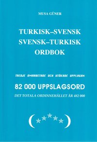 bokomslag Turkisk-svensk, svensk-turkisk ordbok : 82 000 uppslagsord