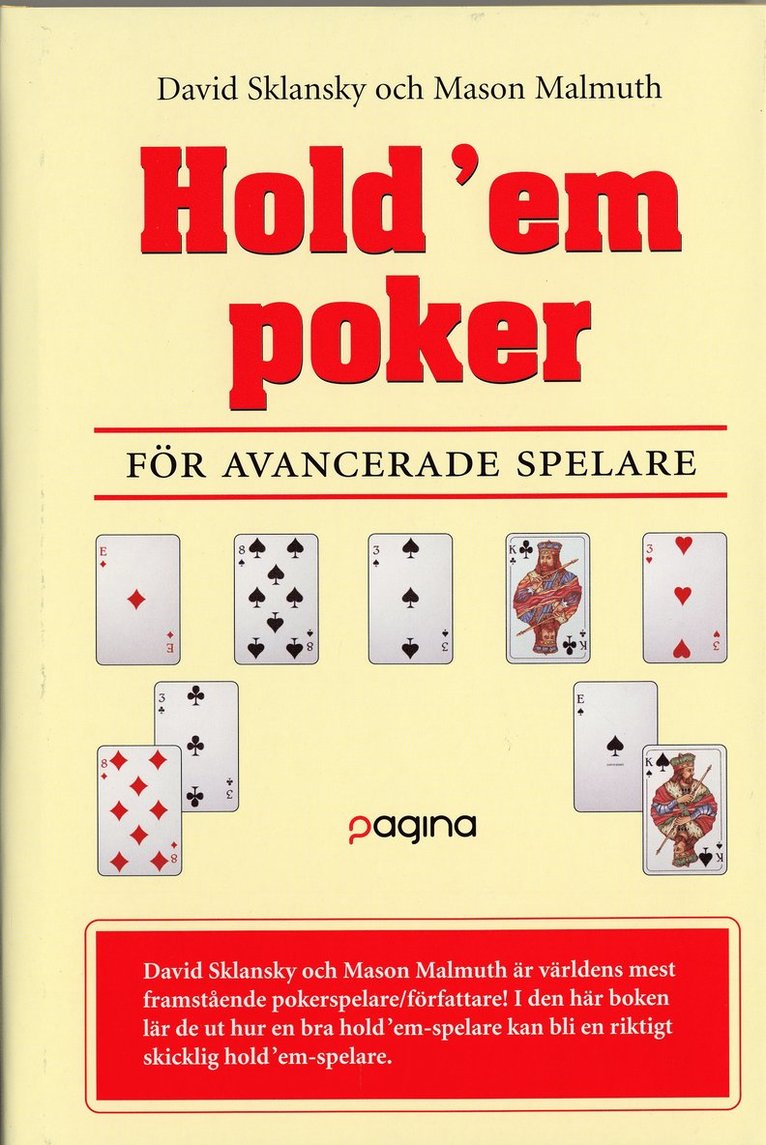 David Sklansky, Mason Malmuth - Hold'em poker för avancerade spelare, Inbunden