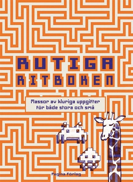 Jacky Bahbout - Rutiga ritboken : massor av kluriga uppgifter för båda stora och små, Häftad