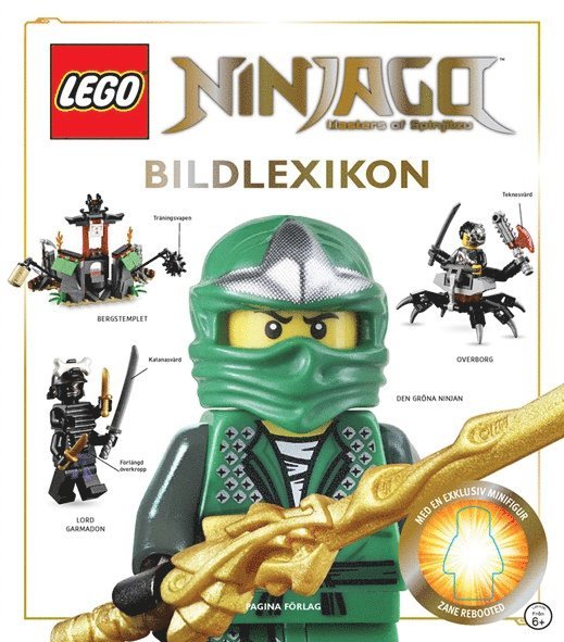 LEGO Ninjago bildlexikon. Masters of Spinjitzu (med minifigur)