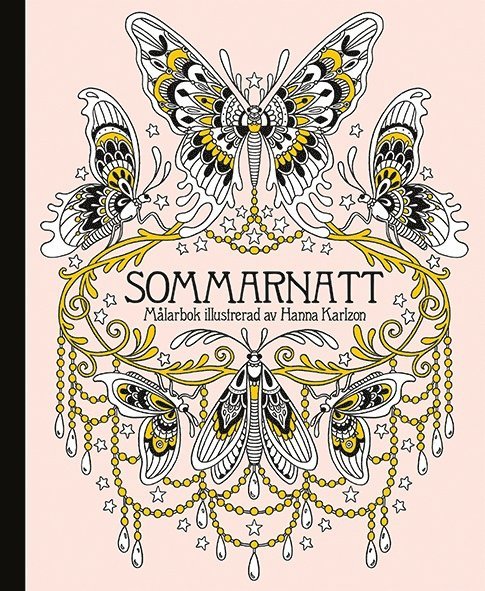 Sommarnatt   målarbok