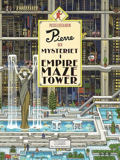 bokomslag Pusseldeckaren Pierre och mysteriet i Empire Maze Tower