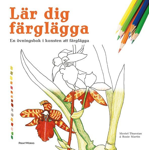 Lär dig färglägga : en övningsbok i konsten att färglägga 1