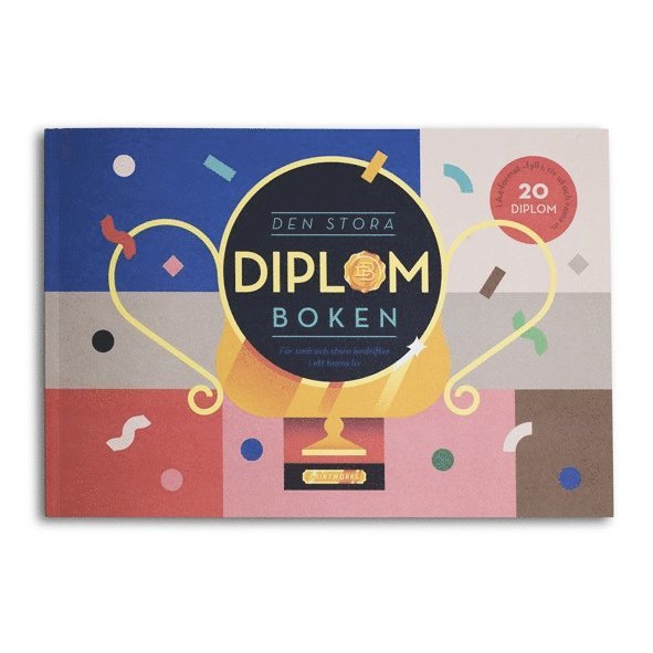 PrintWorks - Diplomboken för barn, Häftad