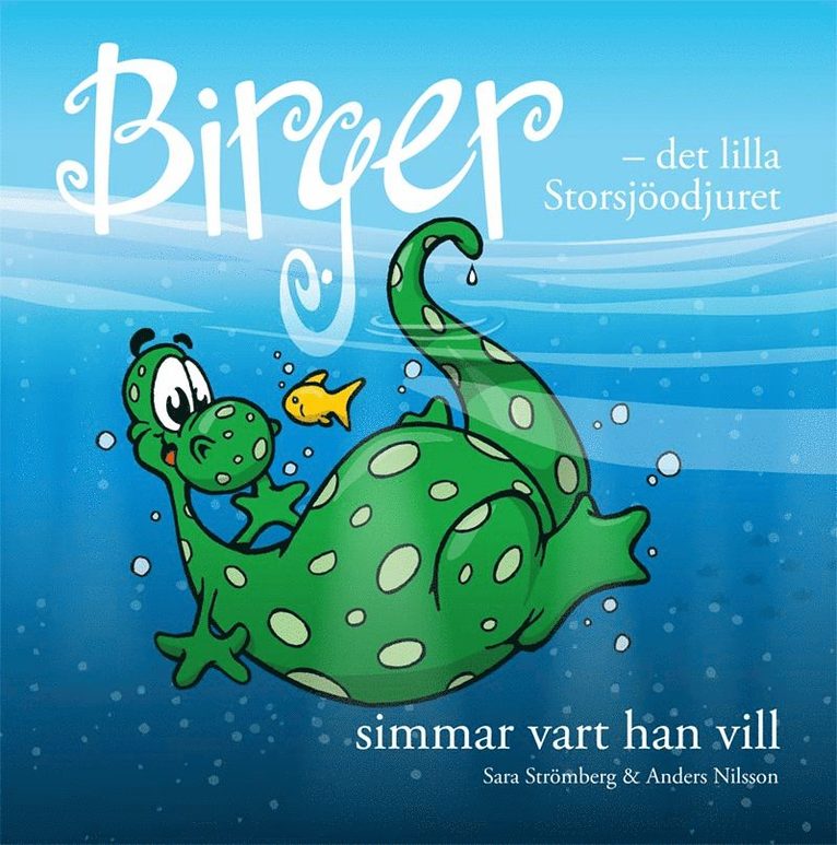 Birger - det lilla Storsjöodjuret simmar vart han vill 1