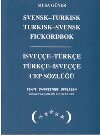 bokomslag Svensk-turkisk, turkisk-svensk fickordbok