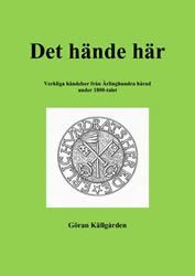 bokomslag Det hände här : verkliga händelser från Ärlinghundra härad under 1800-talet