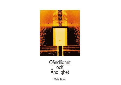 Oändlighet och ändlighet 1