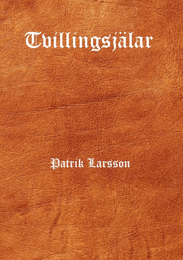 Patrik Larsson - Tvillingsjälar, Häftad