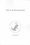 bokomslag Talks on the Rotterdam Rules