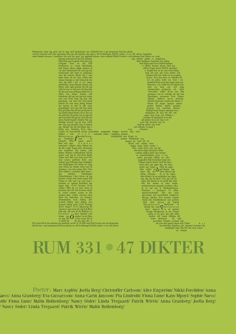 Rum 331 : 47 dikter 1