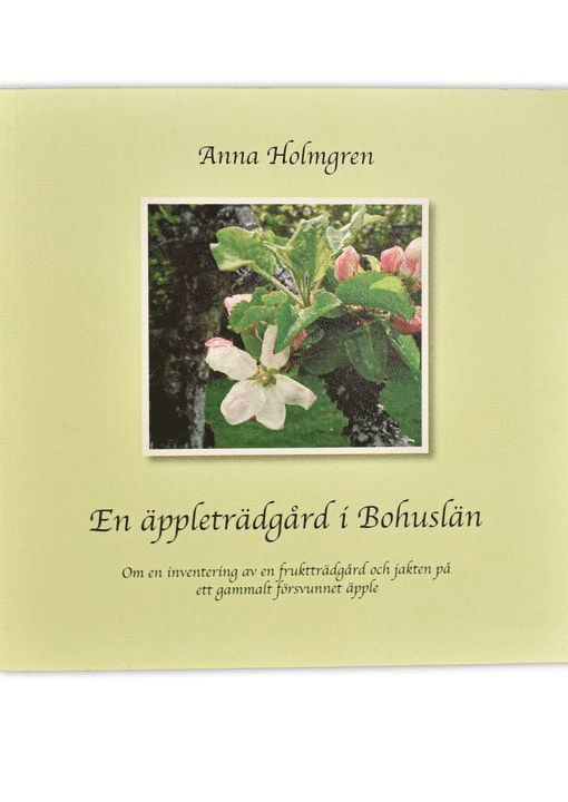 Anna Holmgren - En äppleträdgård i Bohuslän. Om en inventering av en fruktträdgård och jakten på ett gammalt försvunnet äpple., Häftad