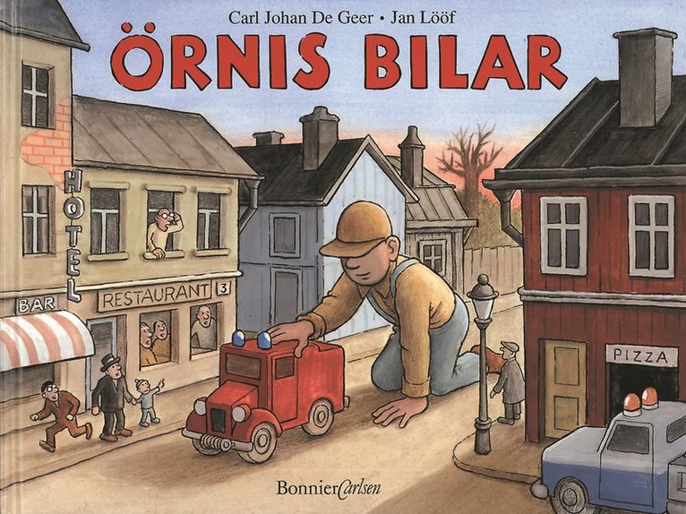Carl Johan De Geer - Örnis bilar, Inbunden