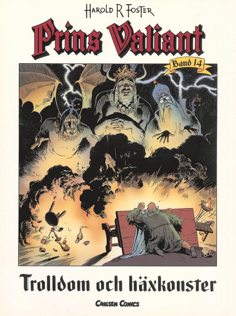 Harold R Foster - Prins Valiant. Bd 14, Trolldom och häxkonster, Häftad