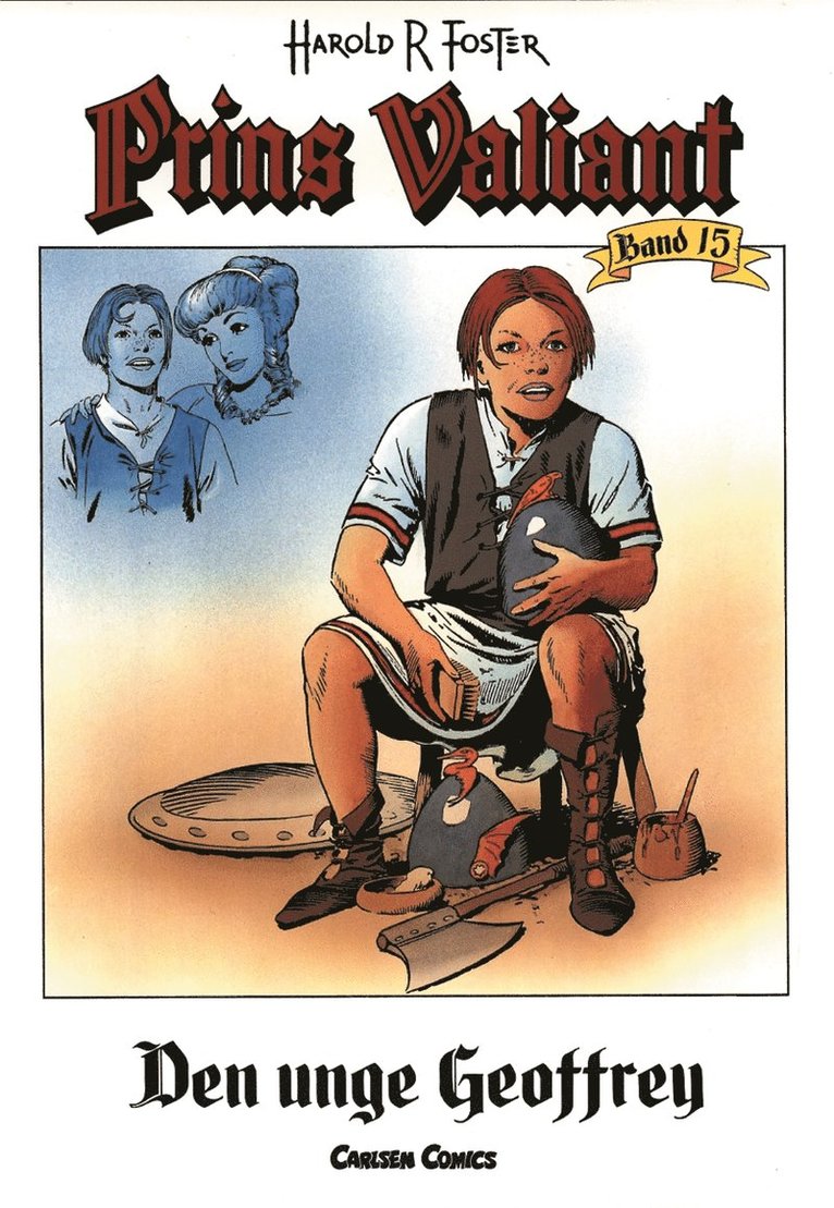 Harold R Foster - Prins Valiant. Bd 15, Den unge Geoffrey, Häftad