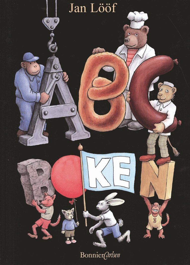 Jan Lööf - ABC-boken, Inbunden