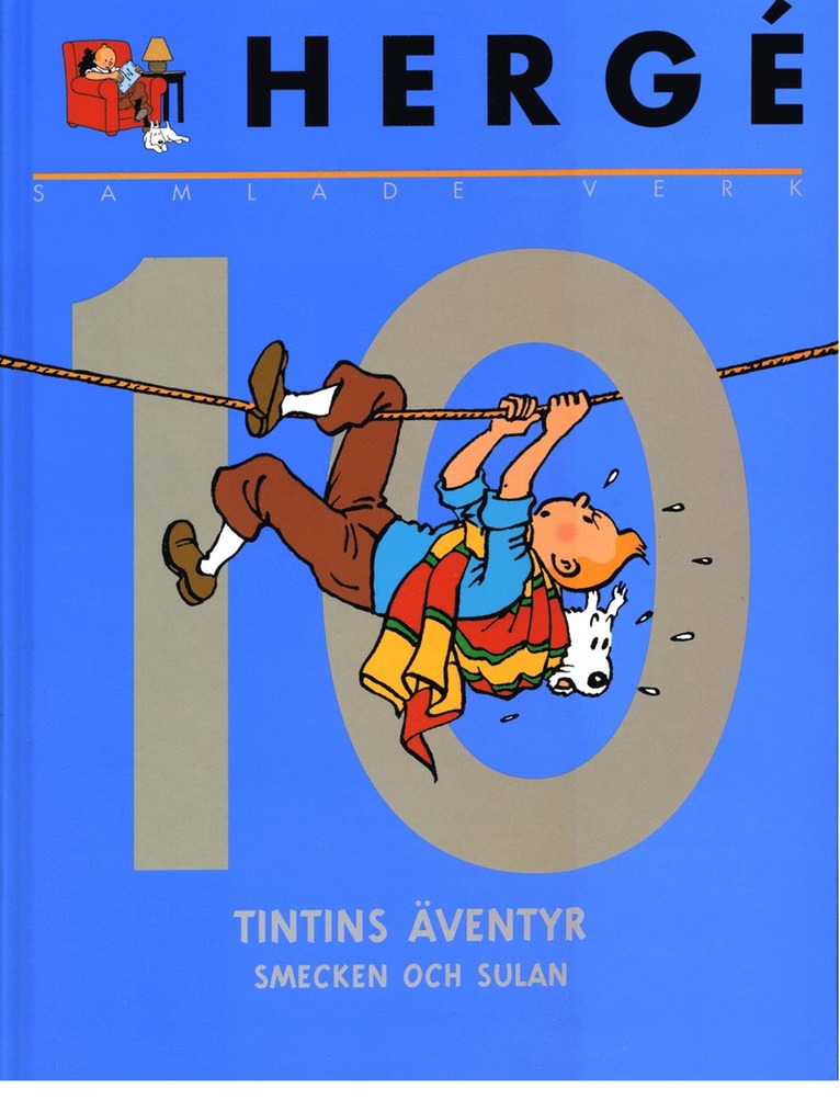 Hergé - Hergé - samlade verk 10: De sju kristallkronorna, Solens tempel, Inbunden