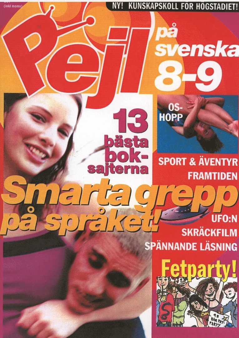 Kerstin Erlandsson-Svevar - Pejl på plugget: Pejl på svenska åk 8-9, Häftad