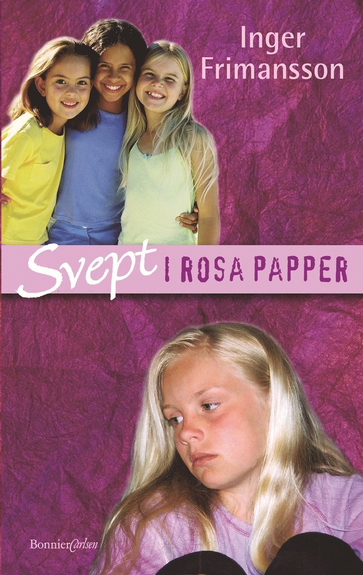 Inger Frimansson - Svept i rosa papper, Inbunden