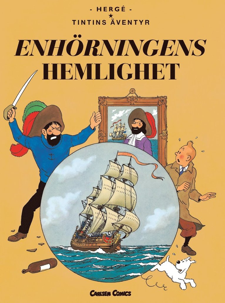 Hergé - Enhörningens hemlighet, Häftad