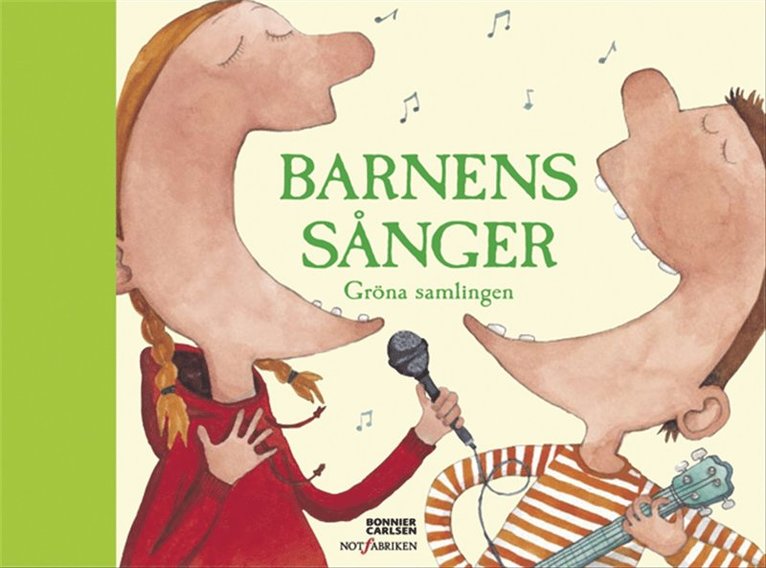 Barnens sånger : gröna samlingen