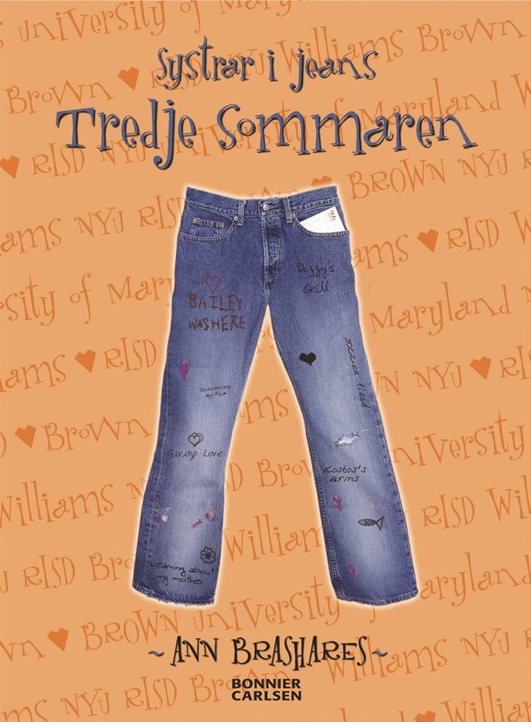 Ann Brashares - Tredje sommaren, Inbunden
