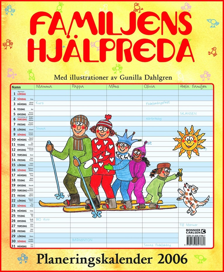 Familjens hjälpreda : Planeringskalender 2006