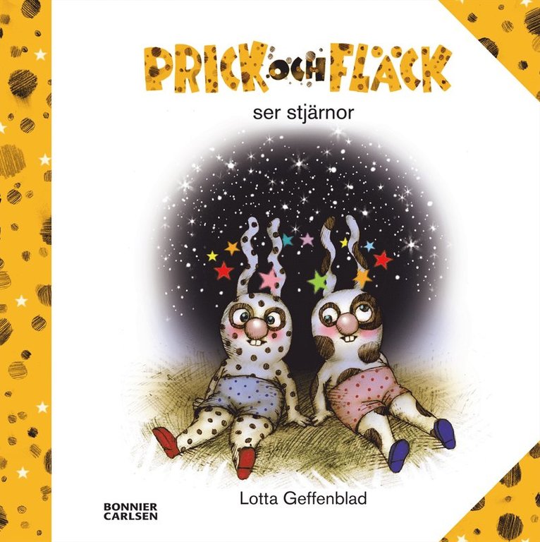 Lotta Geffenblad - Prick och Fläck ser stjärnor, Kartonnage