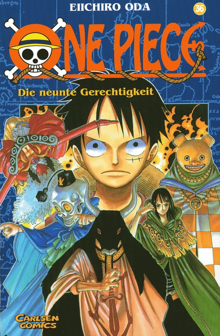 Eiichiro Oda - One Piece 36 : Den nionde rättvisan, Pocket