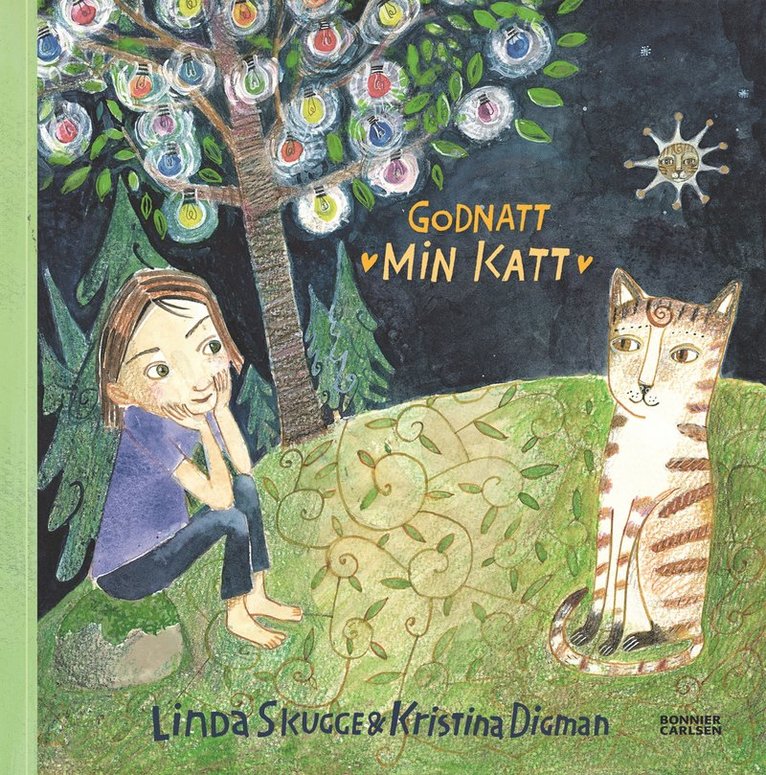 Linda Skugge - God natt min katt, Inbunden