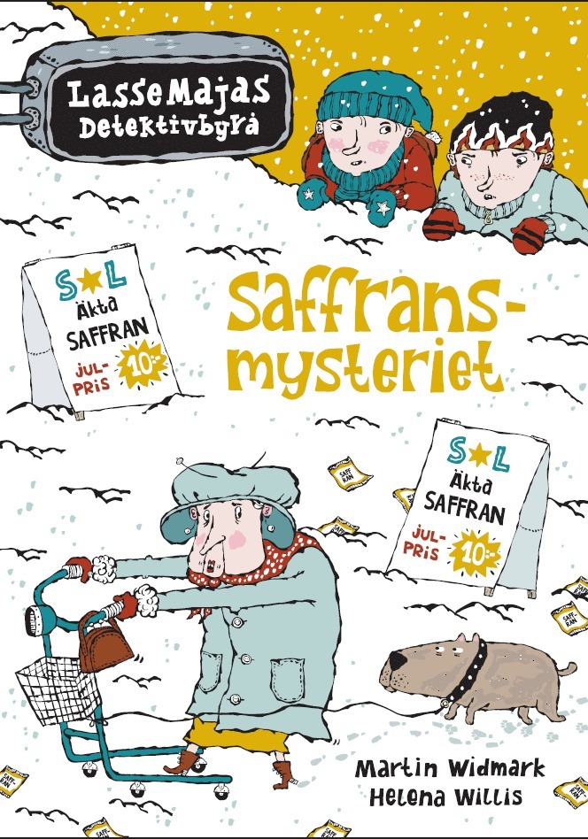 Martin Widmark - Saffransmysteriet, Inbunden