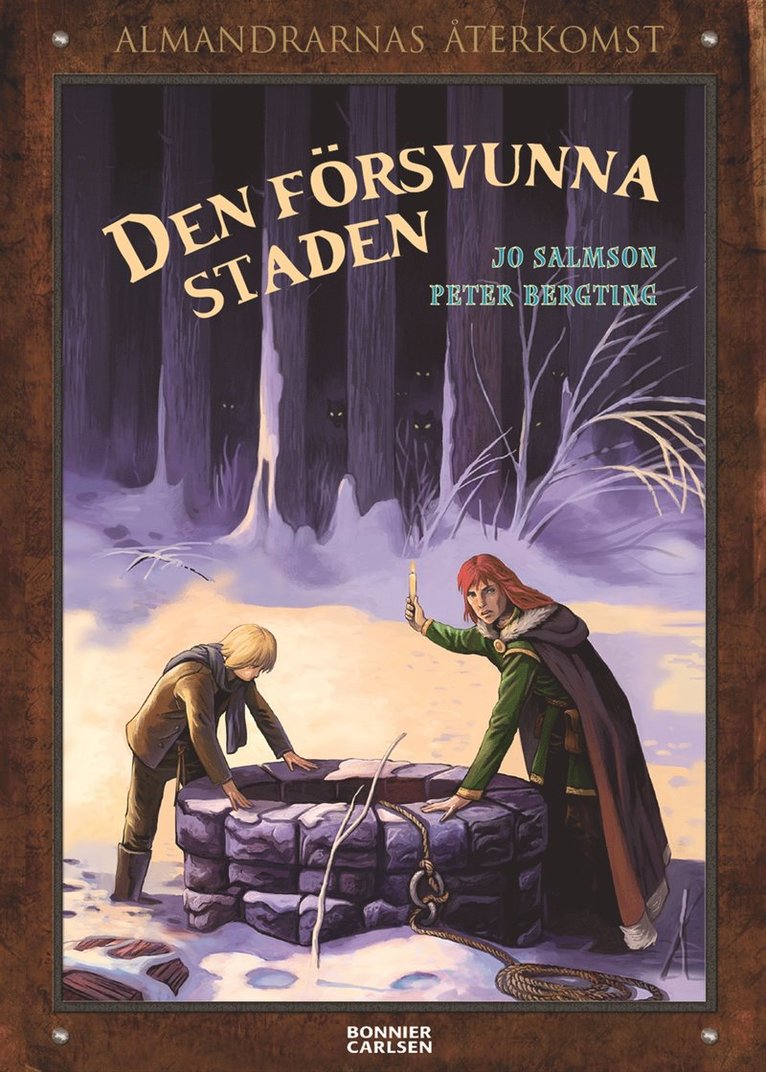 Jo Salmson - Den försvunna staden, Inbunden