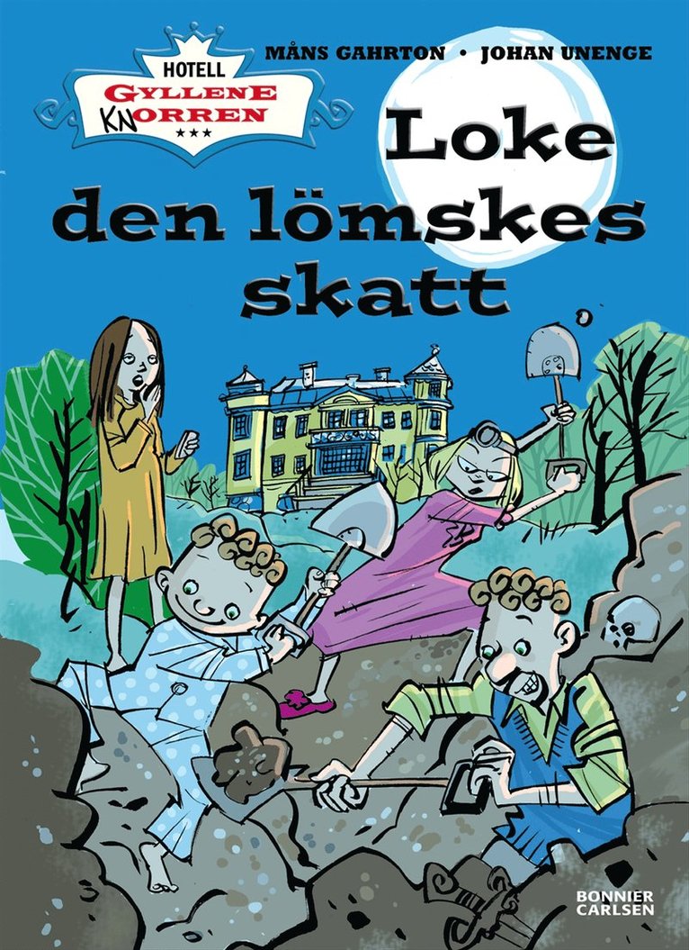 Måns Gahrton, Johan Unenge - Loke den lömskes skatt, Kartonnage