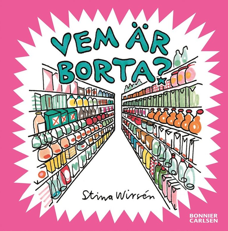 Stina Wirsén - Vem är borta?, Kartonnage