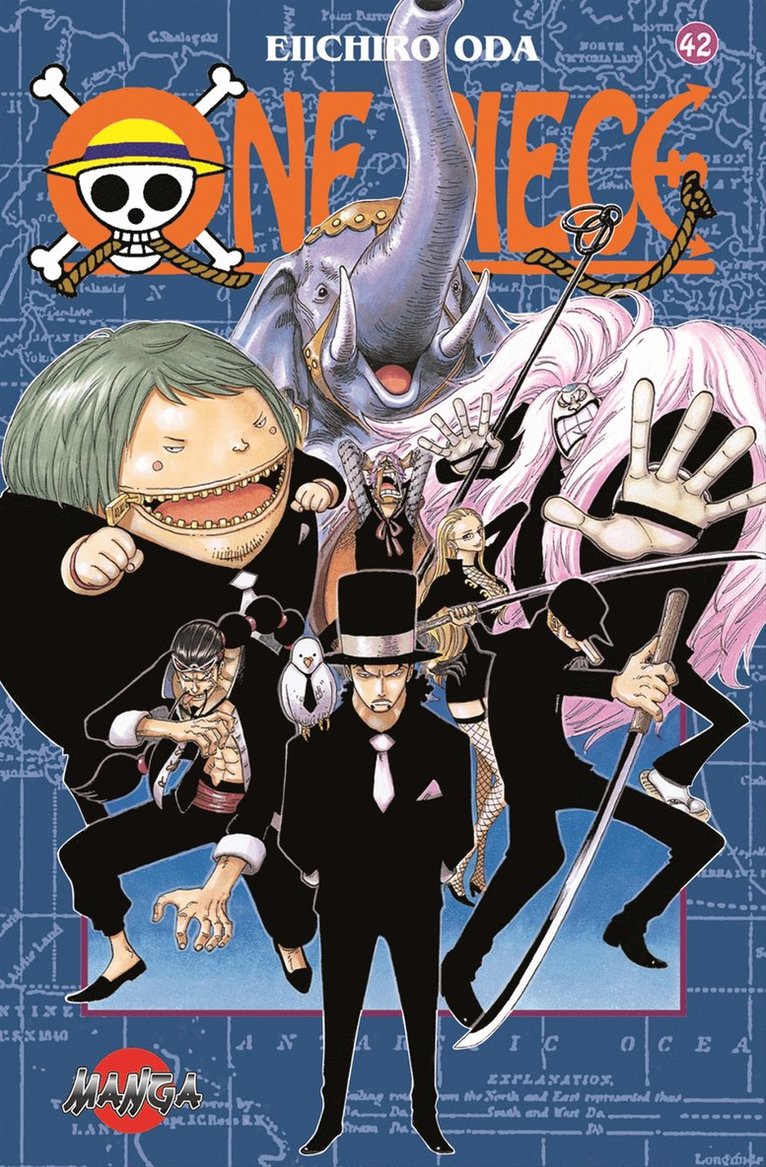 One Piece 42 - Piraterna mot CP9 : Piraterna mot CP9, Pocket