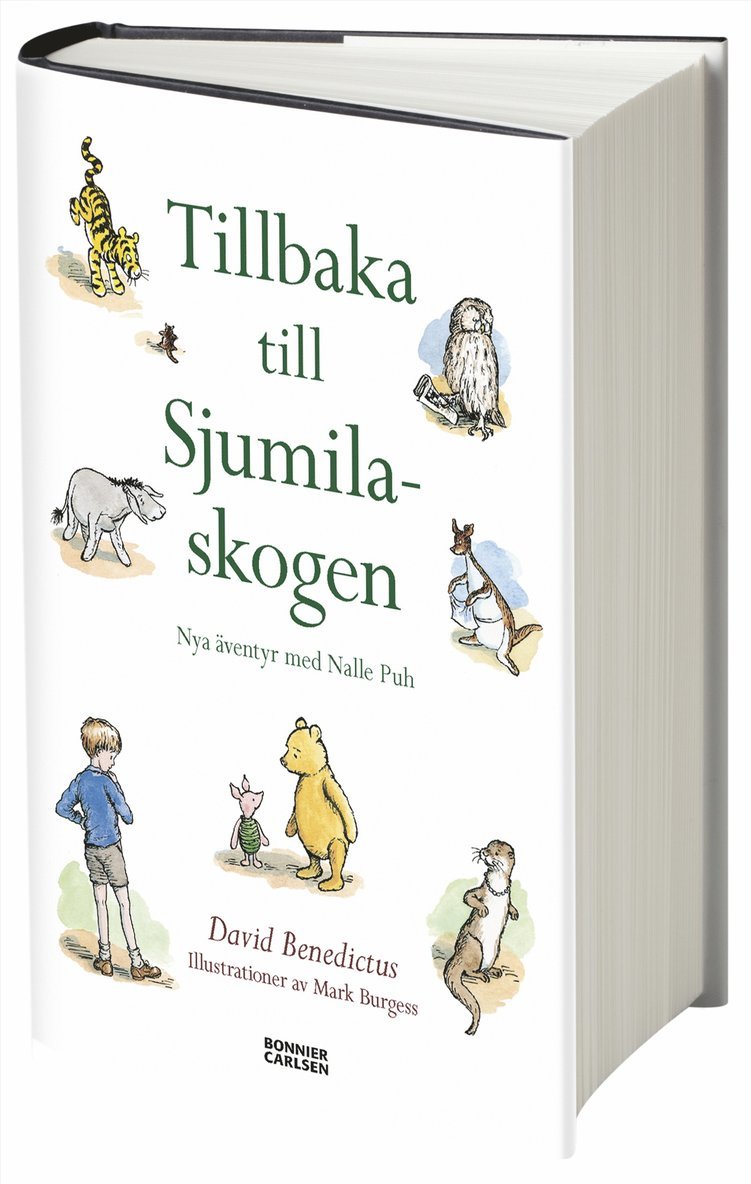 David Benedictus - Tillbaka till Sjumilaskogen : nya äventyr med Nalle Puh, Inbunden