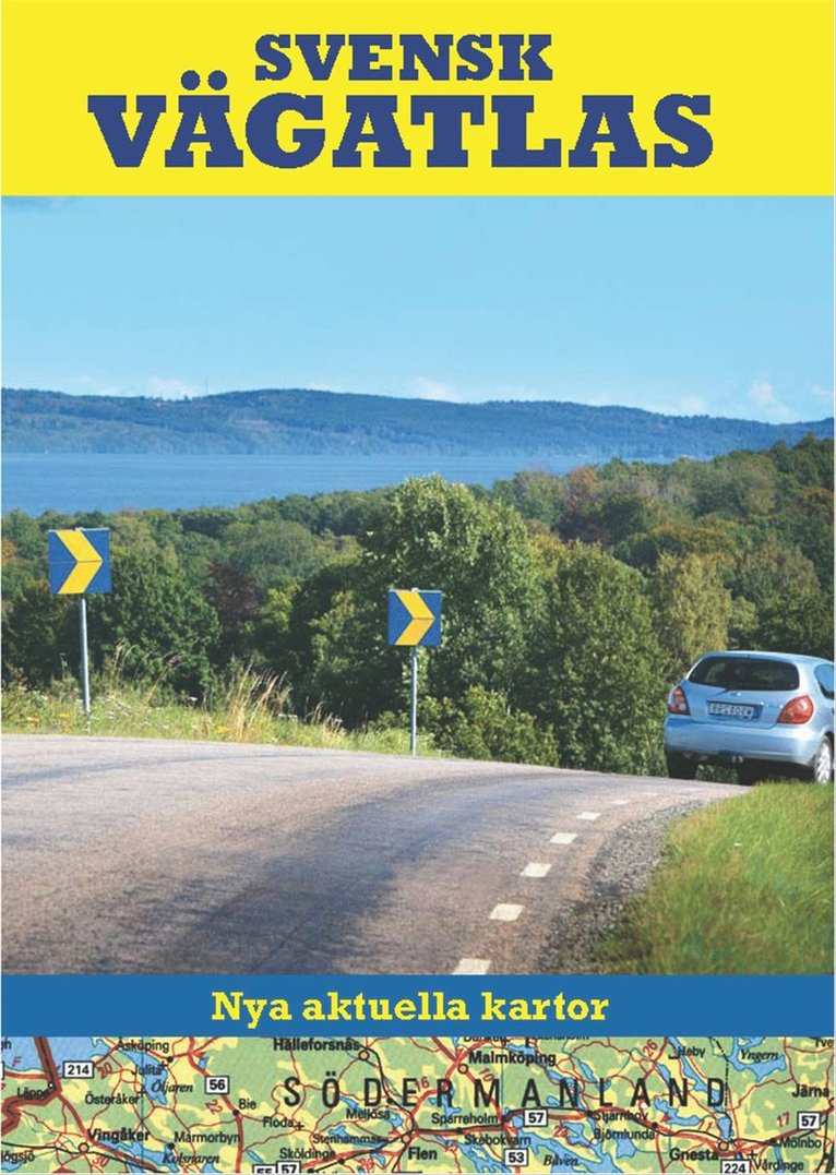 AB Kartcentrum - Svensk vägatlas, Häftad