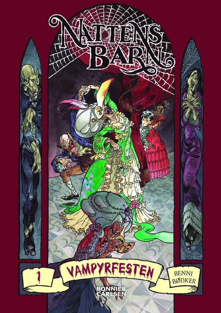 Benni Bødker - Vampyrfesten, Kartonnage