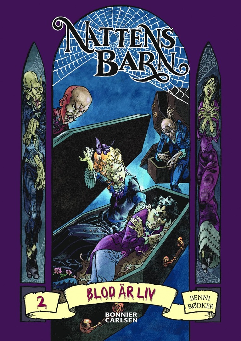 Benni Bødker - Blod är liv, Kartonnage