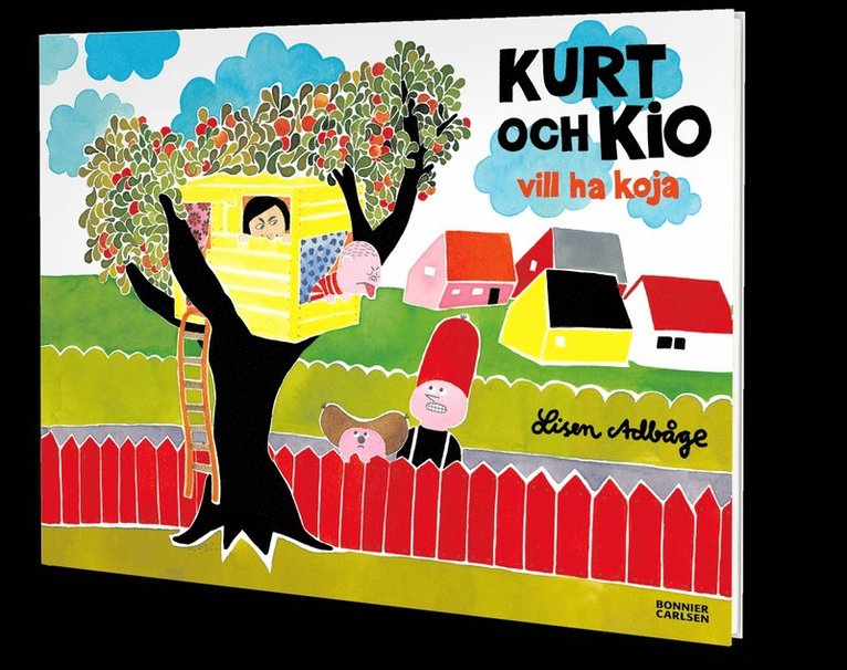 Lisen Adbåge - Kurt och Kio vill ha koja, Kartonnage