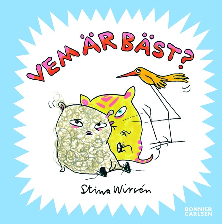 Stina Wirsén - Vem är bäst?, Kartonnage
