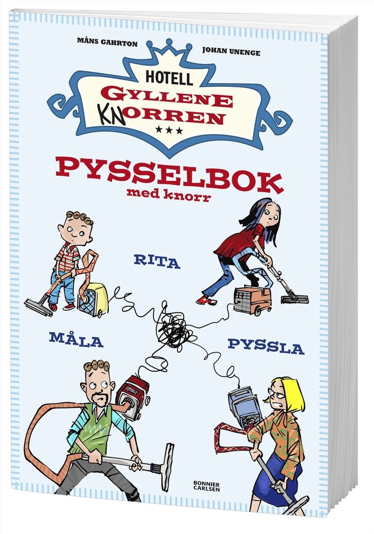 Måns Gahrton, Johan Unenge - Pysselbok med knorr, Häftad