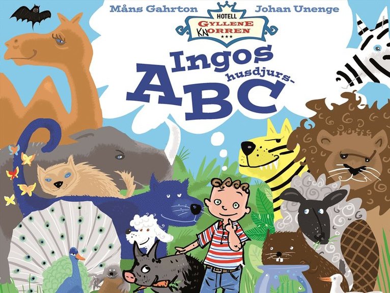 Måns Gahrton - Ingos husdjurs-ABC, Inbunden