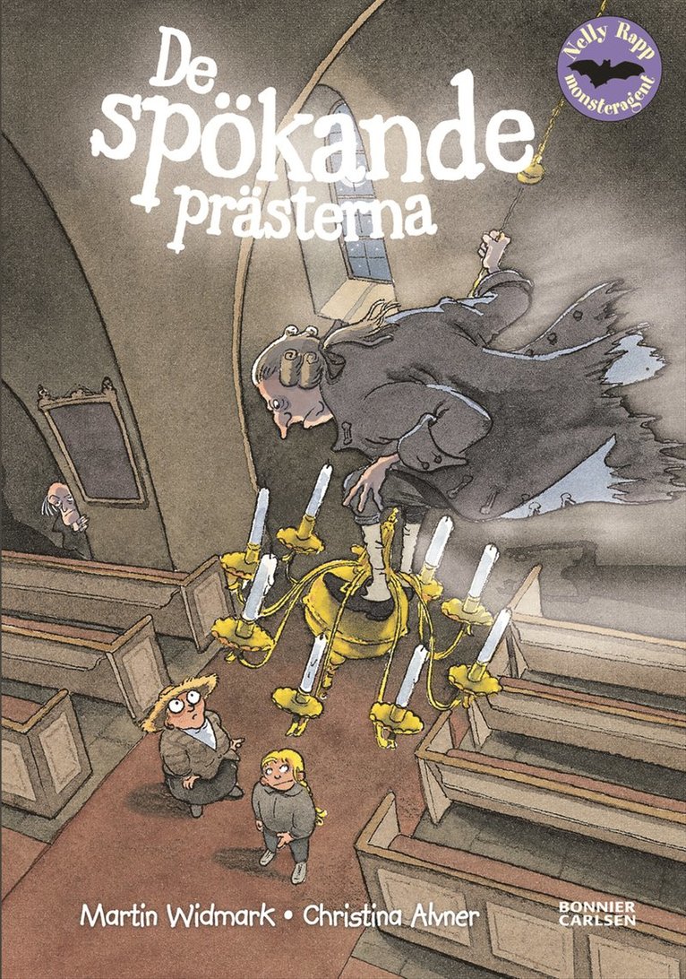 Martin Widmark - Nelly Rapp och de spökande prästerna, Inbunden