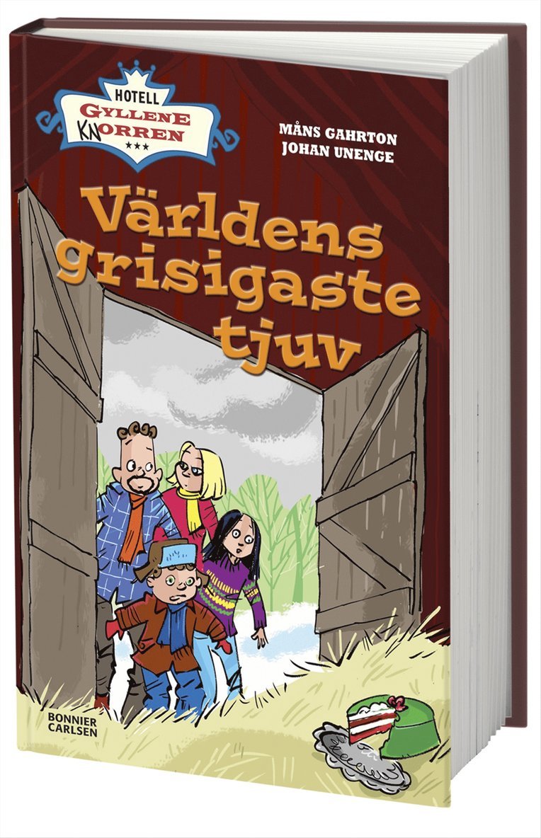 Måns Gahrton, Johan Unenge - Världens grisigaste tjuv, Kartonnage