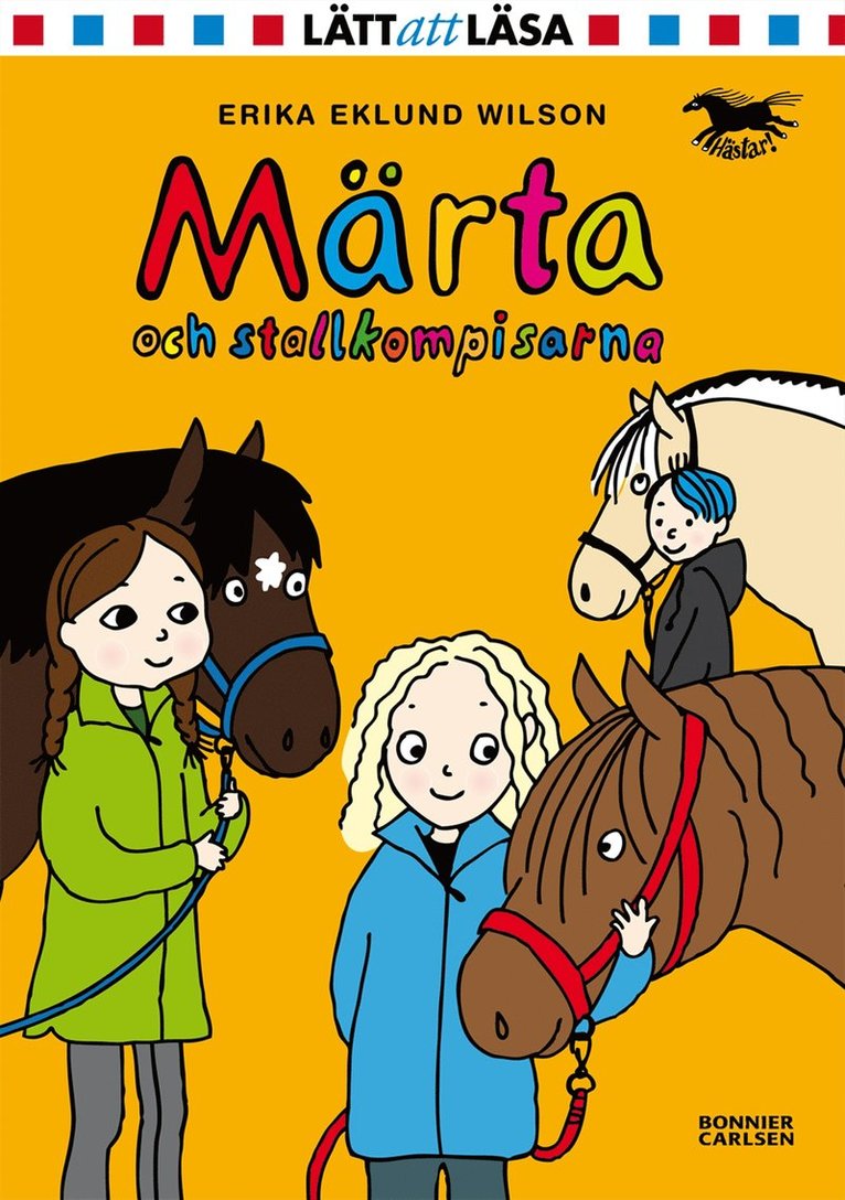 Erika Eklund Wilson - Märta och stallkompisarna, Inbunden