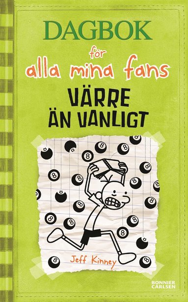 Jeff Kinney - Värre än vanligt, Inbunden
