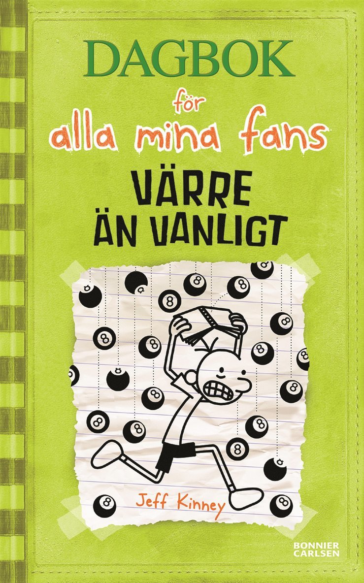 Jeff Kinney - Värre än vanligt, Inbunden
