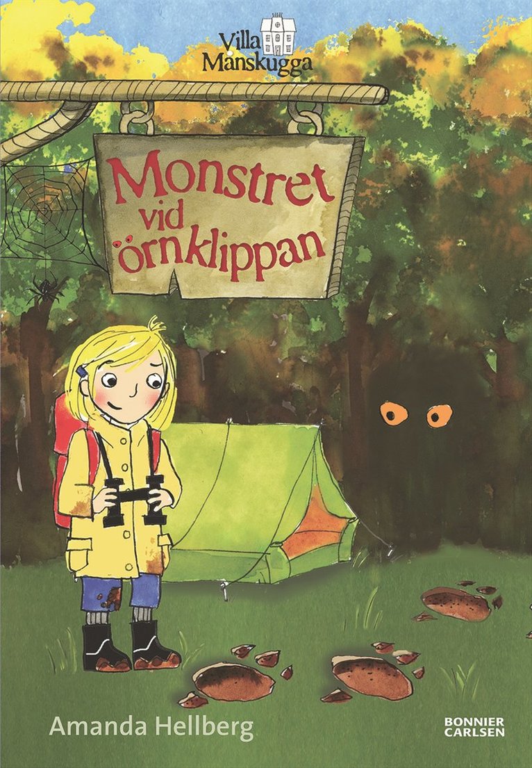 Amanda Hellberg - Monstret vid Örnklippan, Kartonnage