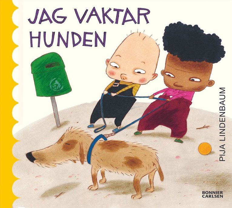 Pija Lindenbaum - Jag vaktar hunden, Inbunden